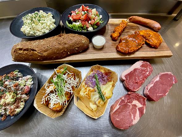 Bland selv grillmenu